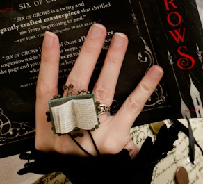 Book Fairy Book Pages Ring