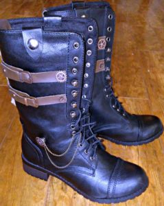 Book Fairy Steampunk Boots
