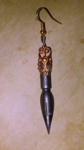 Book Fairy Pen Nub Earring