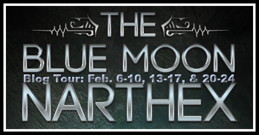 The Blue Moon Narthex Blog Tour Banner