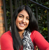 Aisha Saeed, author of Aladdin: Far From Agrabah