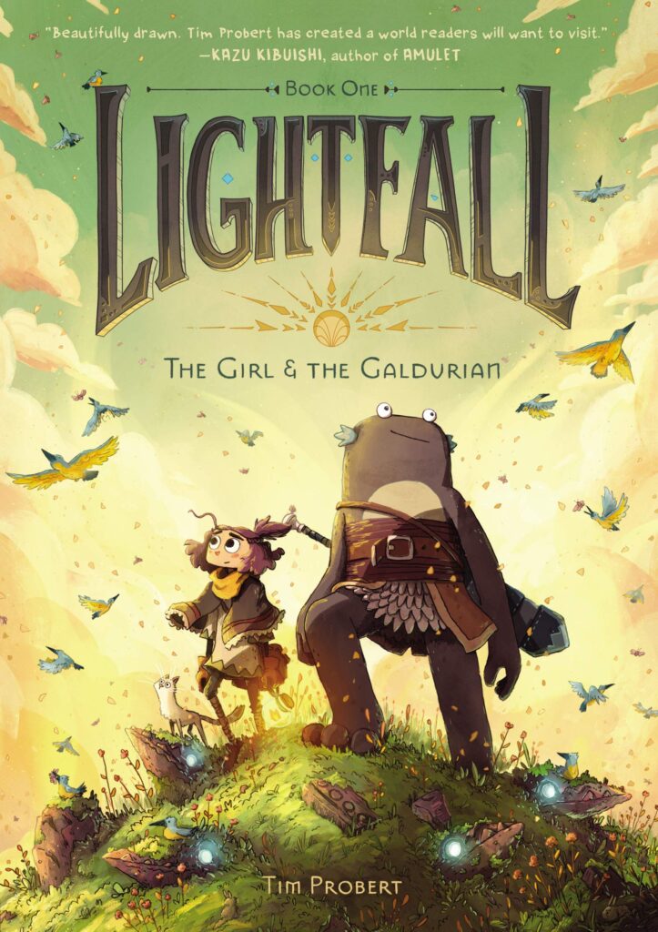 Lightfall The Girl and the Galdurian by Tim Probert