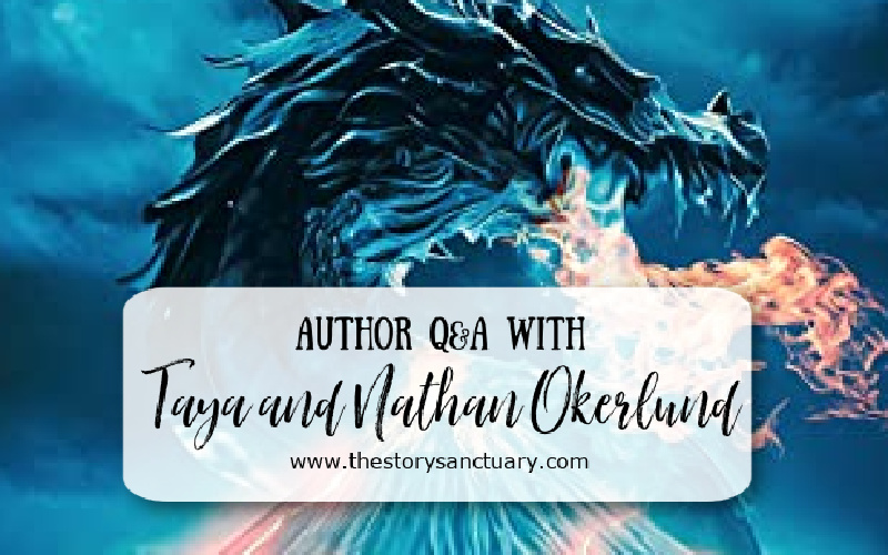 Author Q&A with Bookerlunds, Never Lore Authors Taya and Nathan Okerlund