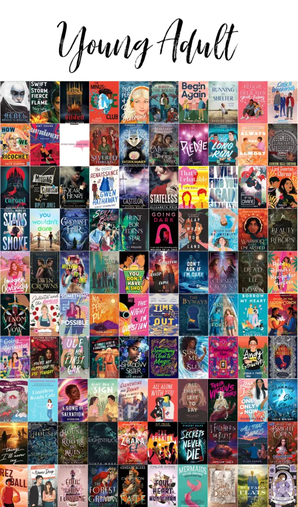 Young Adult titles I've read so far in 2023.