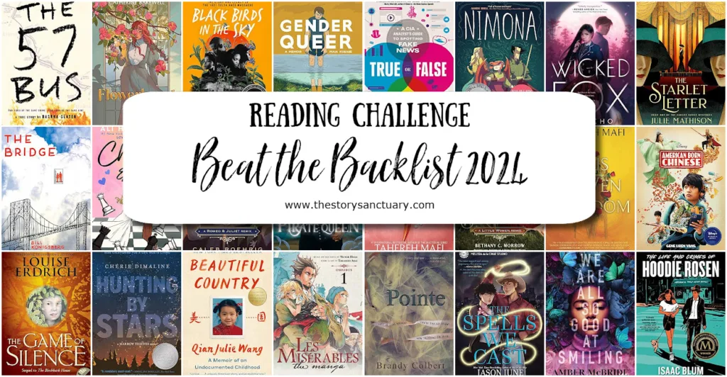 Beat the Backlist 2024 Reading Challenge