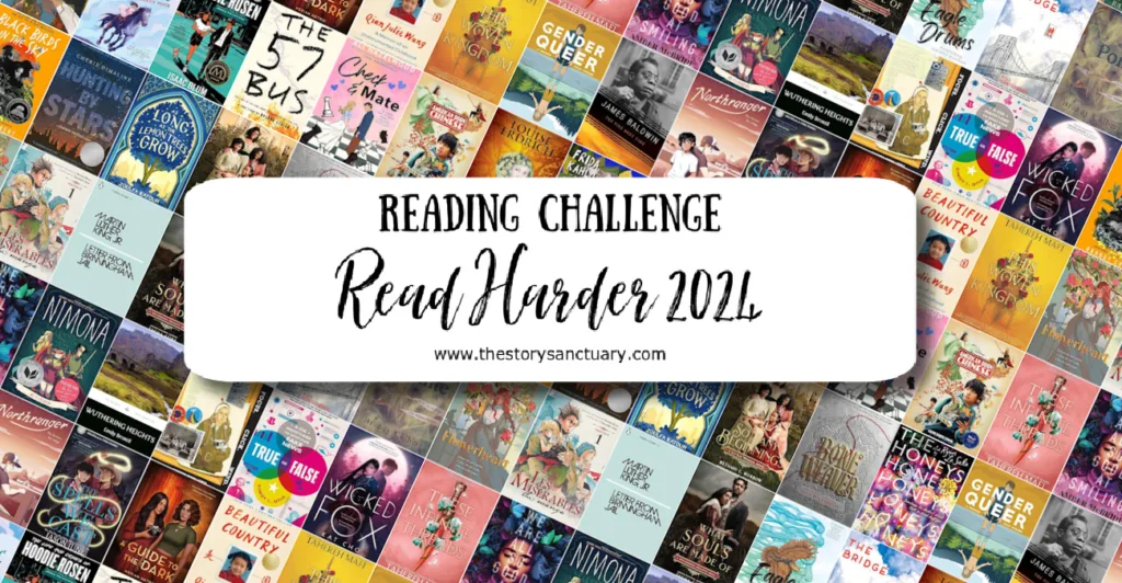 Read Harder 2024 Reading Challenge by Book Riot