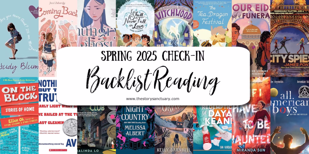 Spring 2025 Backlist Reading grid