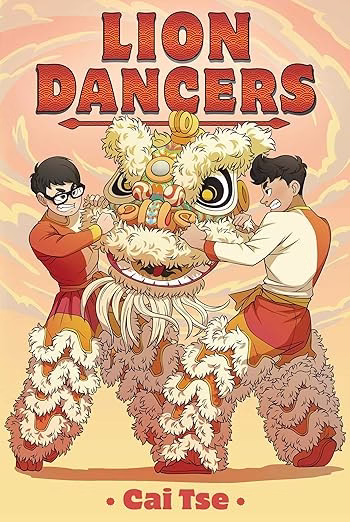 Lion Dancers by Cai Tse